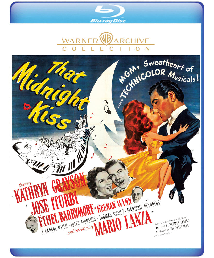 That Midnight Kiss Warner Archive Blu-ray front cover