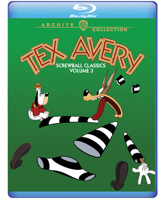 Tex Avery Screwball: Vol 3 Blu-ray front cover