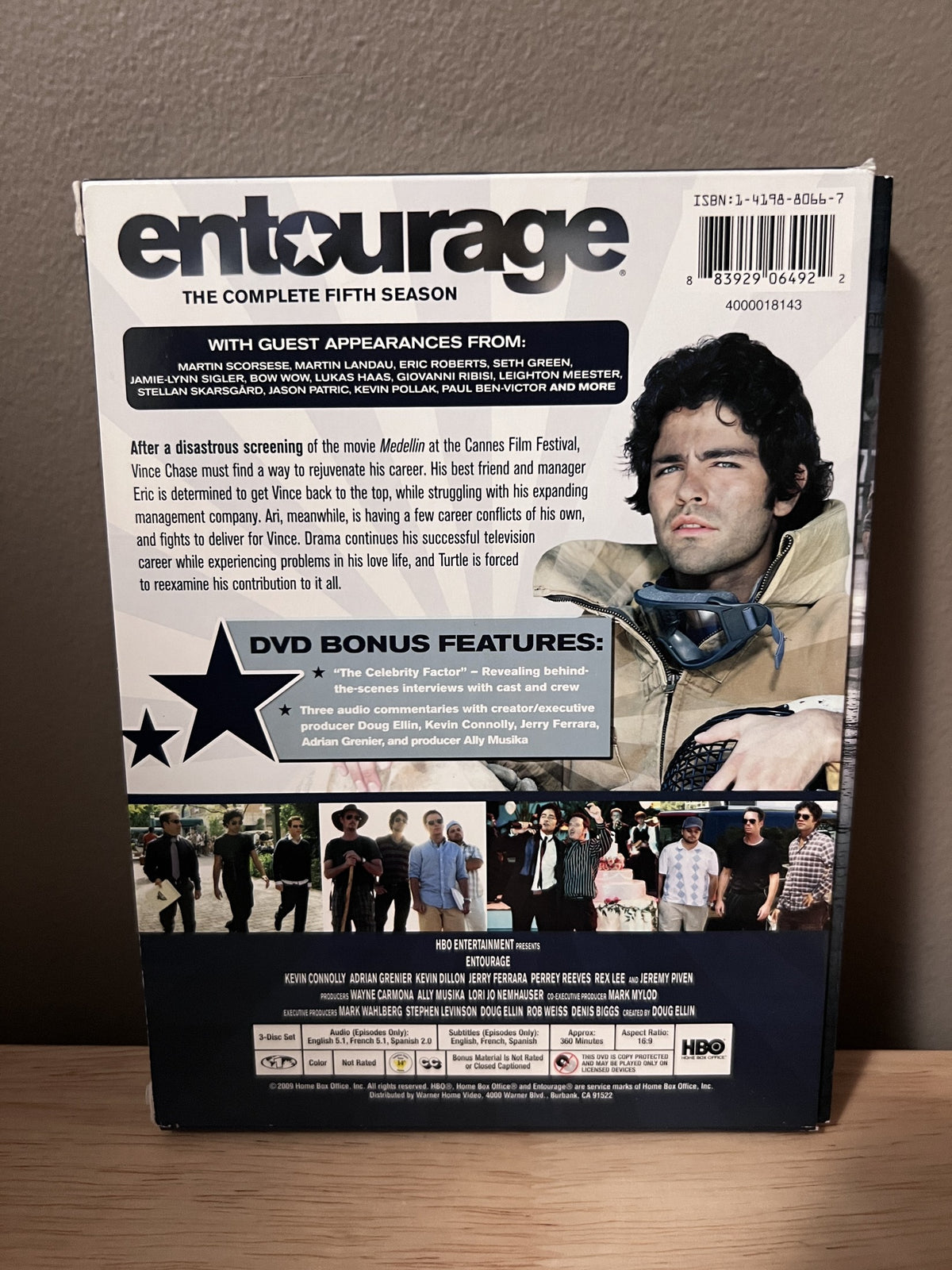 Entourage: The Complete Fifth Season - back