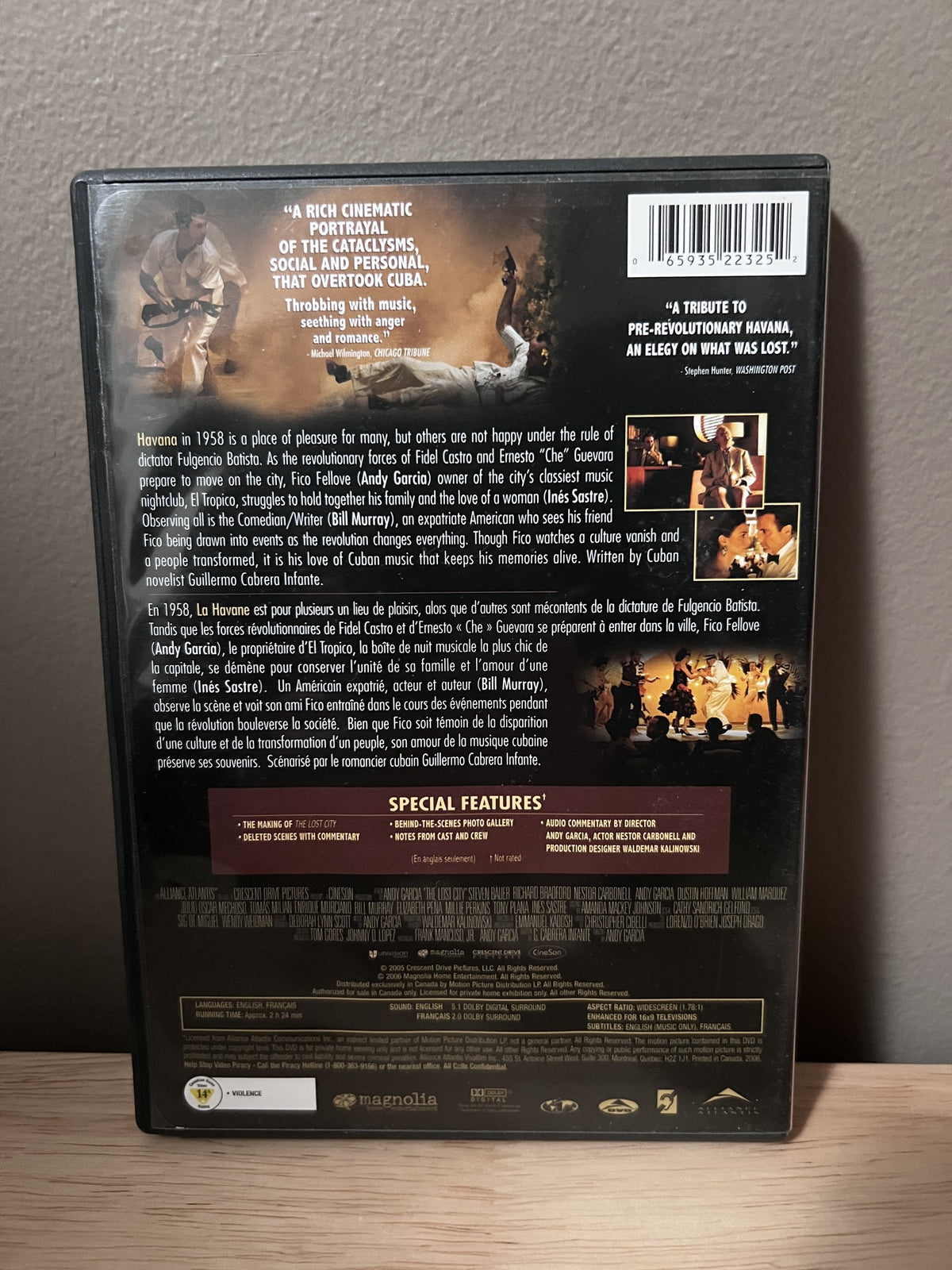 The Lost City (2005) - back