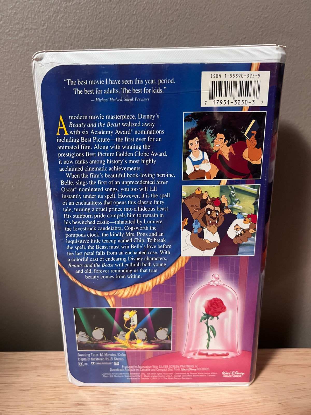 Beauty and the Beast (1991) - back