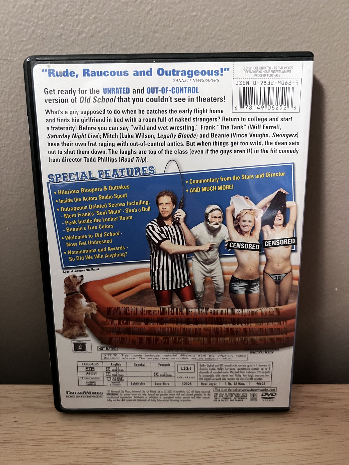 Old School: Unrated and Out of Control ā back