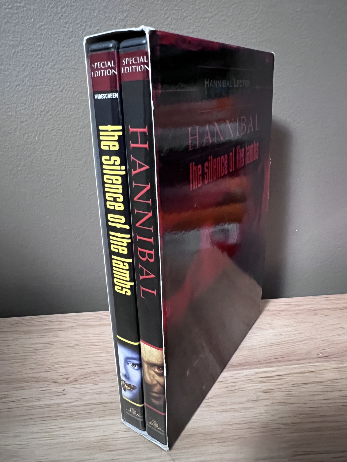 The Hannibal Lecter DVD Collection: Hannibal / The Silence of the Lambs ā back