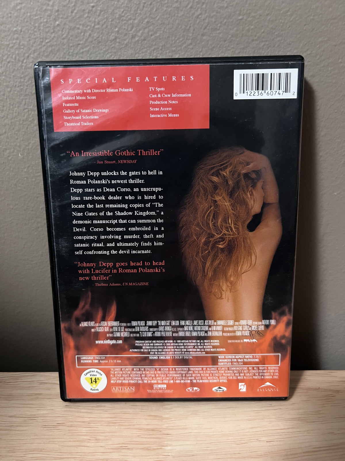 The Ninth Gate — back