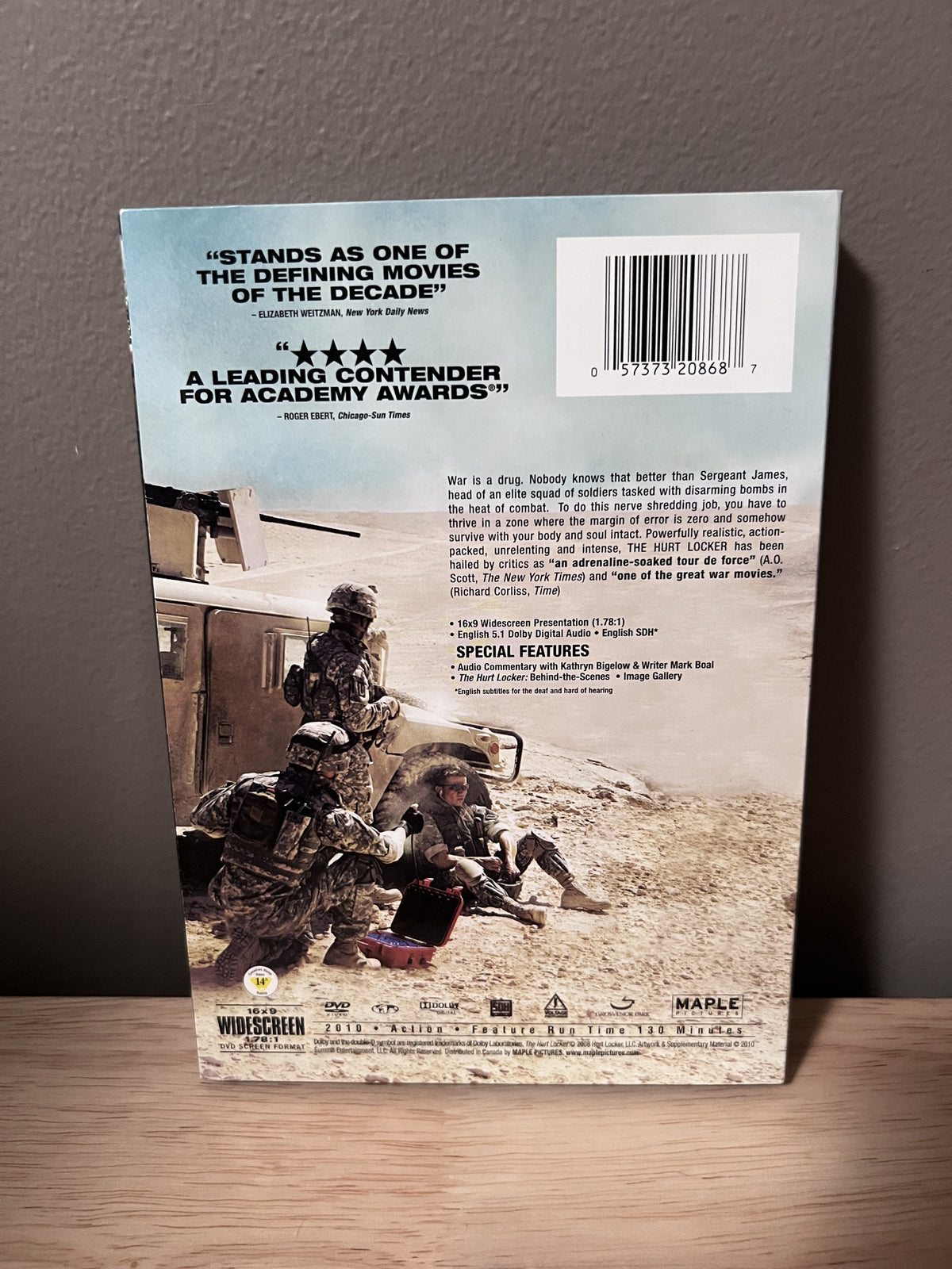 The Hurt Locker ā back