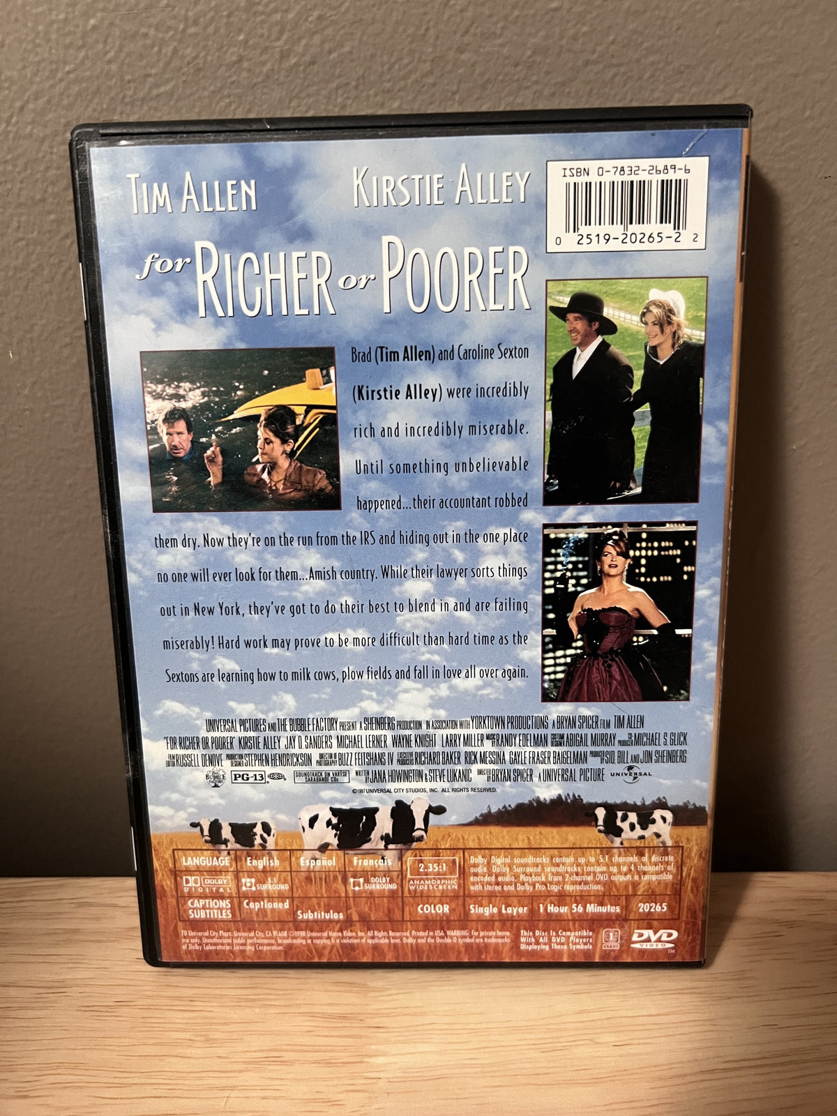 For Richer or Poorer: Widescreen ā back