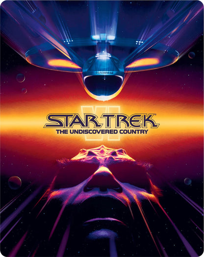 Star Trek VI: Undiscovered Country (35th Anniversary) Limited Edition Steelbook [4K Ultra HD + Blu-ray]