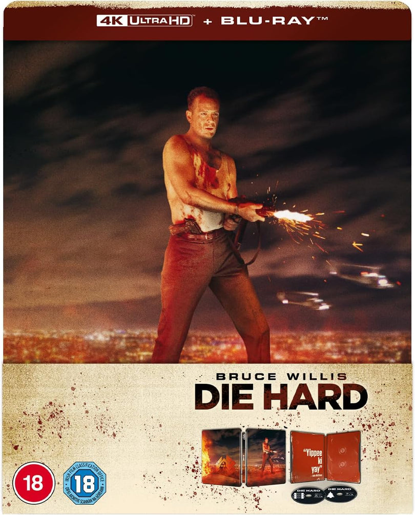 Die Hard Limited Edition Steelbook (UK Import) [4K Ultra HD + Blu-ray]