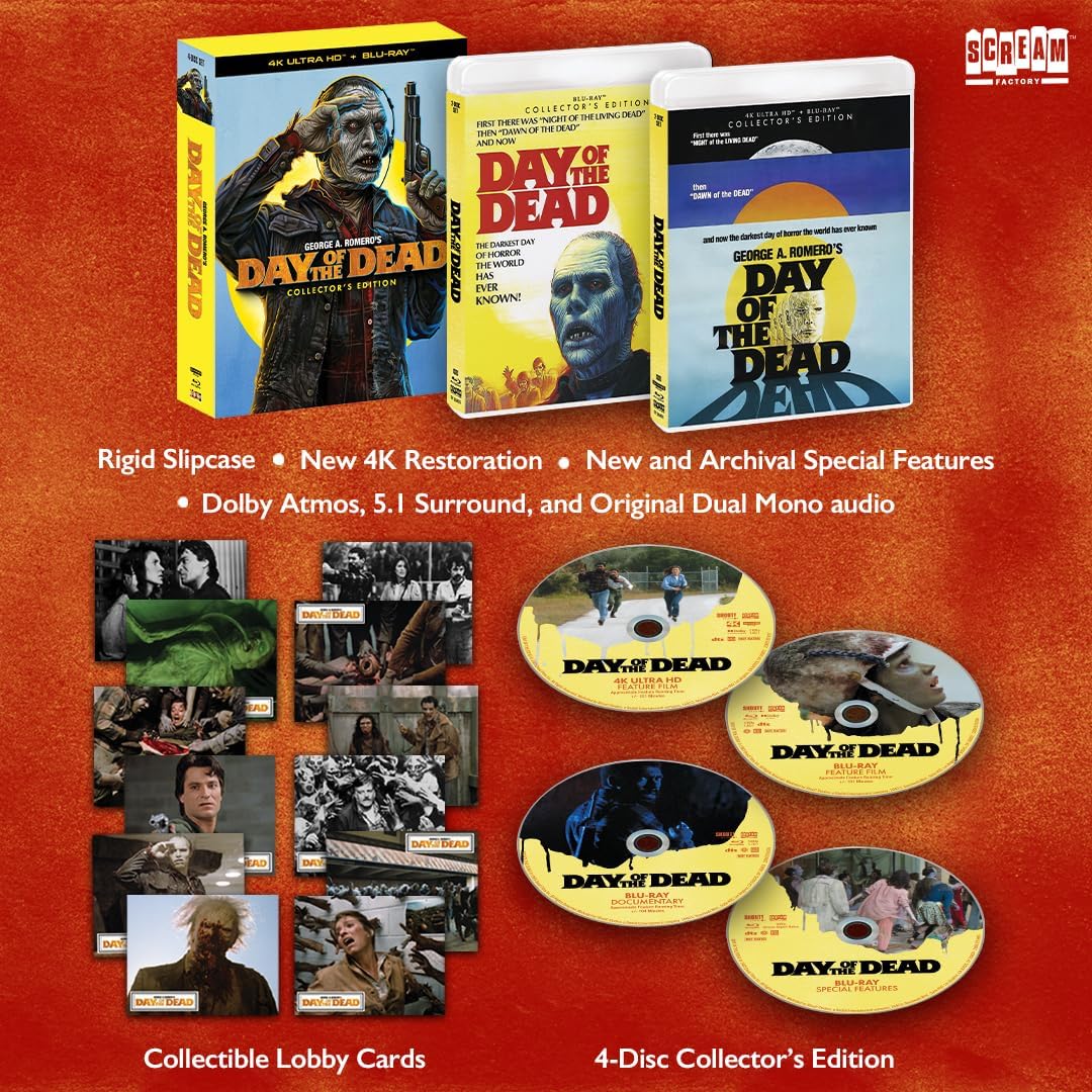George A. Romero's: Day of the Dead (1985) Collector's Edition [4K Ultra HD + Blu-ray]