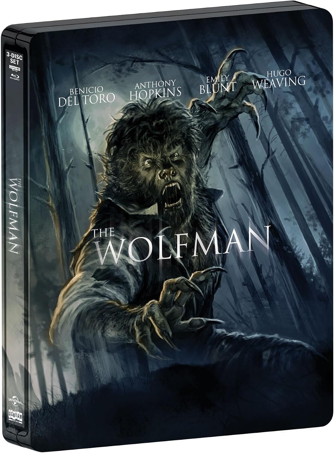 The Wolfman Limited Edition Steelbook [4K Ultra HD + Blu-ray]