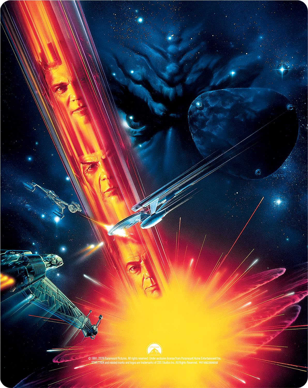Star Trek VI: Undiscovered Country (35th Anniversary) Limited Edition Steelbook [4K Ultra HD + Blu-ray]