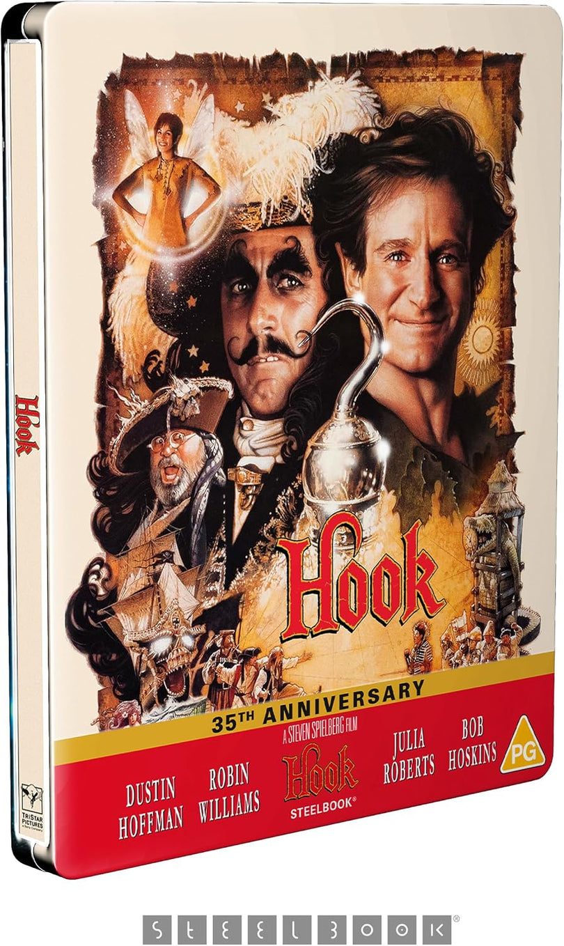 Hook Limited Edition Steelbook (UK Import) [4K Ultra HD + Blu-ray]