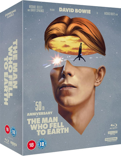 The Man Who Fell to Earth 50th Anniversary Collector’s Edition (UK Import) [4K Ultra HD + Region B Blu-ray]