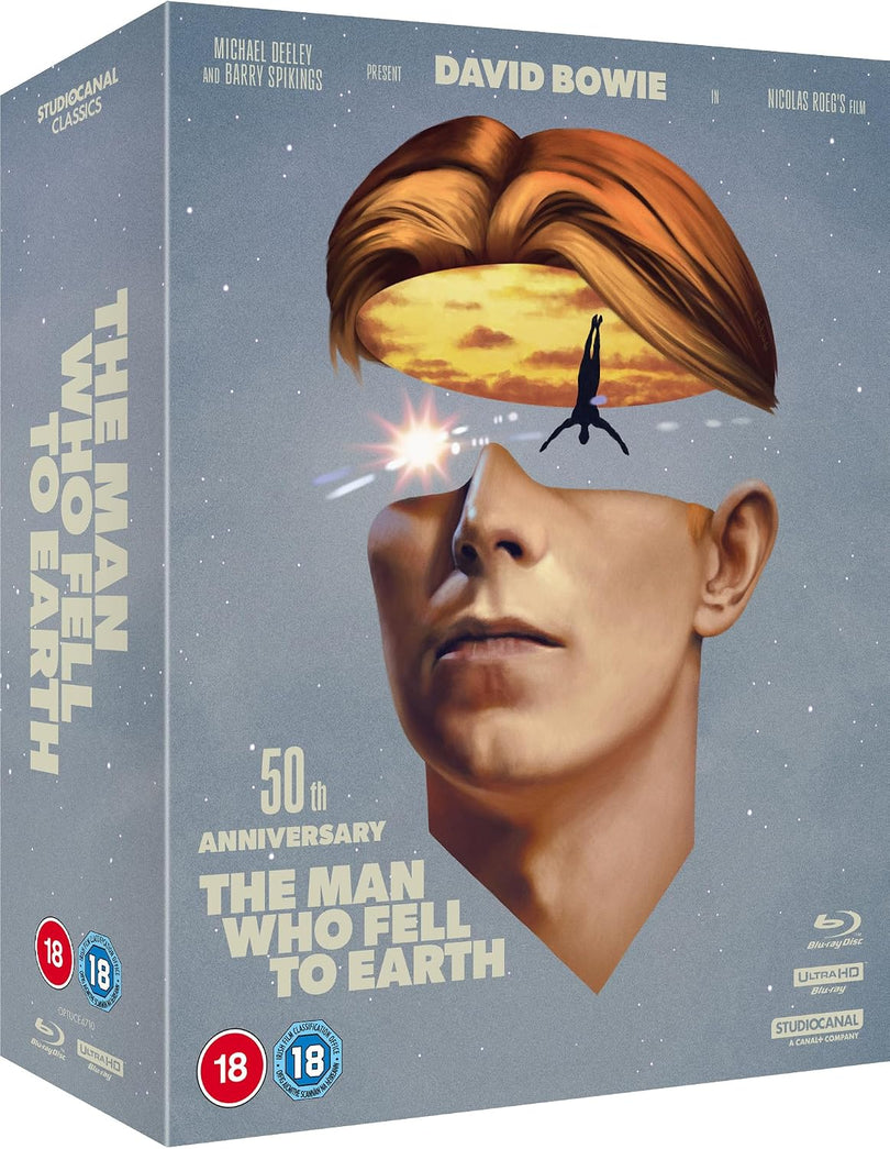 The Man Who Fell to Earth 50th Anniversary Collector’s Edition (UK Import) [4K Ultra HD + Region B Blu-ray]