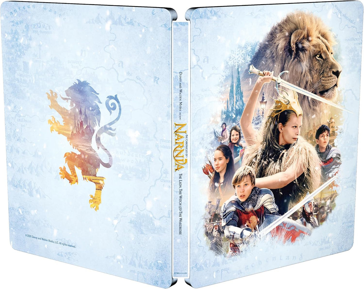 The Chronicles of Narnia: The Lion, The Witch and The Wardrobe Limited Edition Steelbook (UK Import) [4K Ultra HD + Blu-ray]