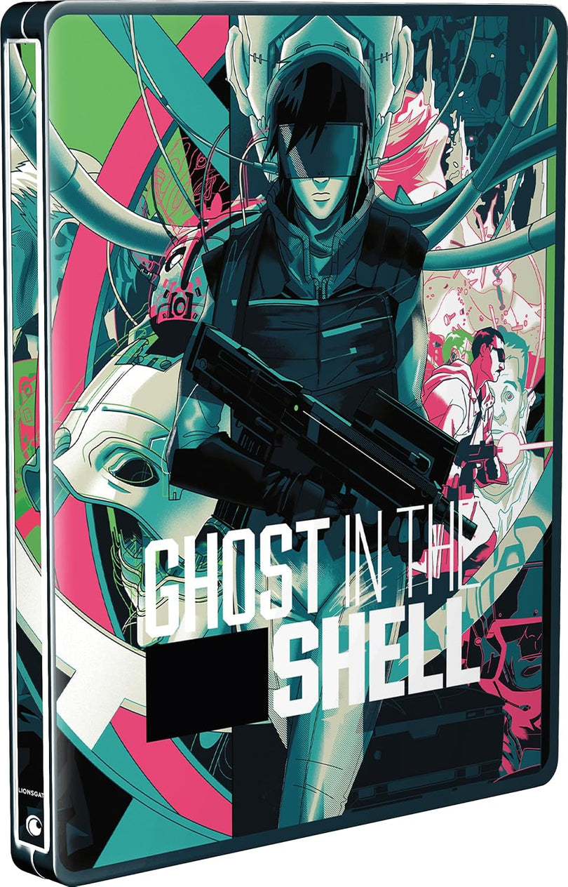 Ghost in the Shell Limited Edition Steelbook (UK Import) [4K Ultra HD + Region B Blu-ray]