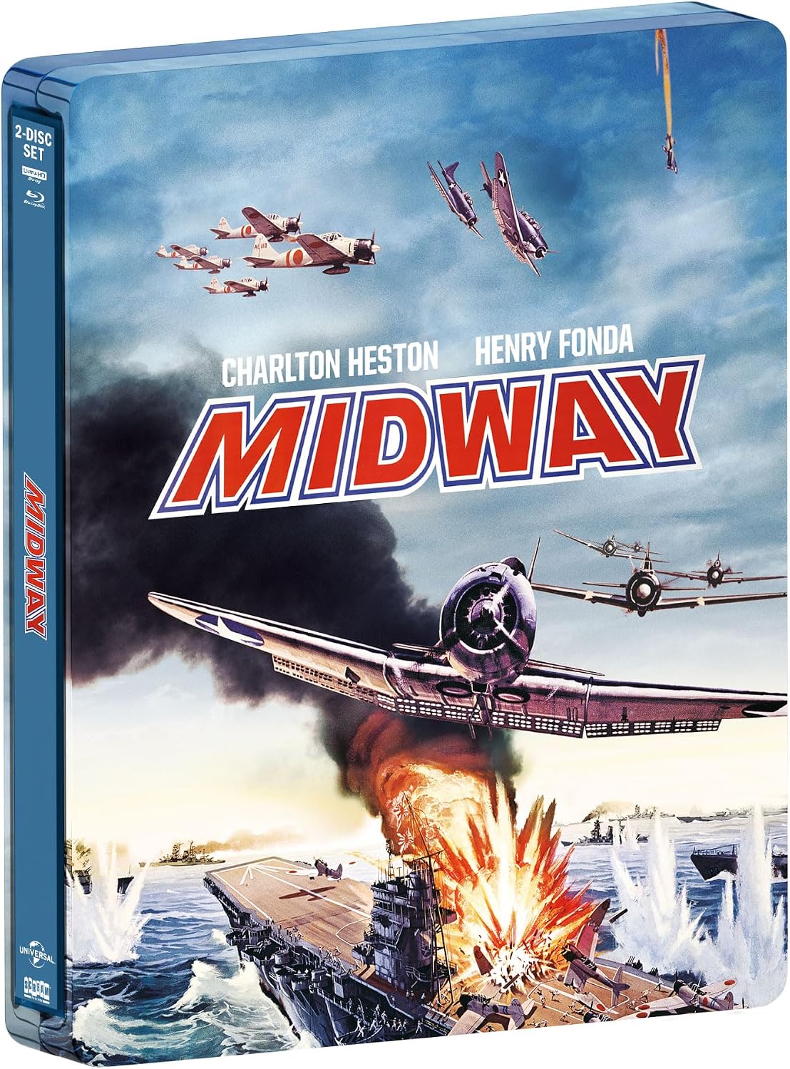 Midway (1976) Limited Edition Steelbook [4K Ultra HD + Blu-ray]