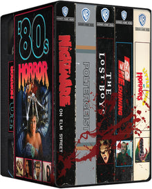 80s Horror Collection Retro Library Steelbook Case (UK Import) [4K Ultra HD + Blu-ray]