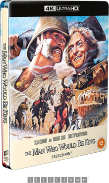 The Man Who Would Be King Limited Edition Steelbook (UK Import) [4K Ultra HD]