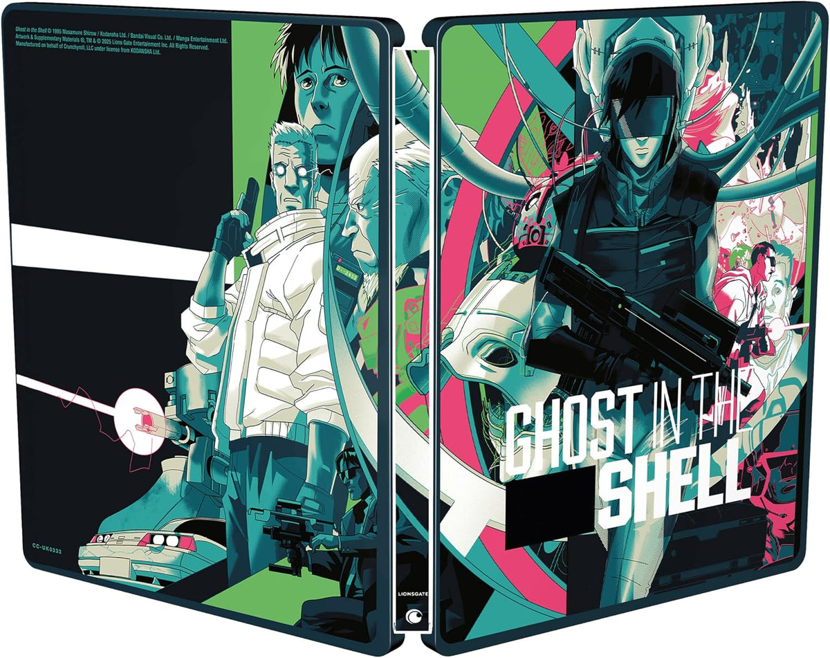 Ghost in the Shell Limited Edition Steelbook (UK Import) [4K Ultra HD + Region B Blu-ray]