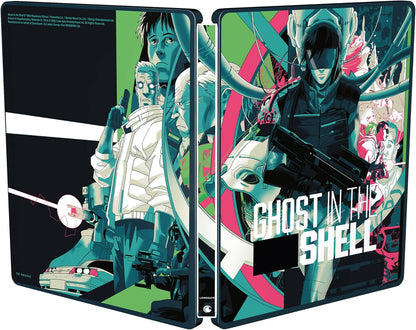 Ghost in the Shell Limited Edition Steelbook (UK Import) [4K Ultra HD + Region B Blu-ray]