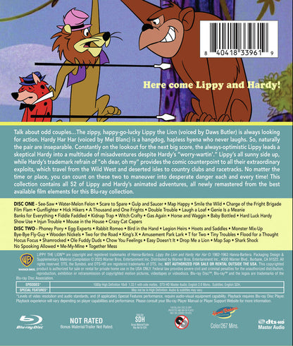 Lippy the Lion and Hardy Har Har: The Complete Series (US Import) [Blu-ray] back cover