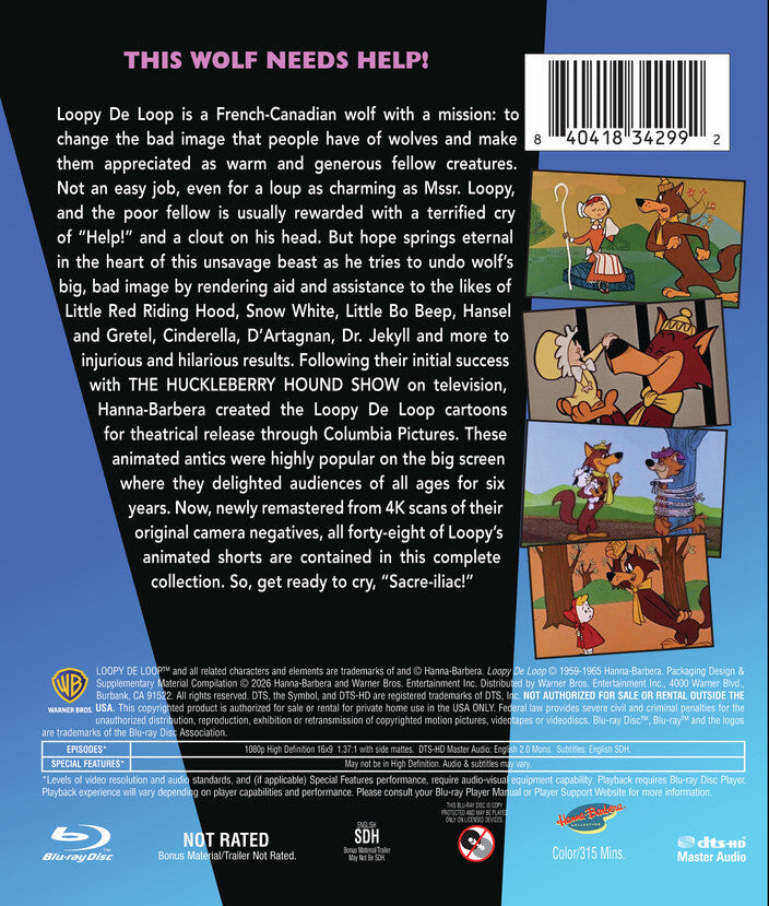 Loopy De Loop: The Complete Collection (US Import) [Blu-ray] back cover