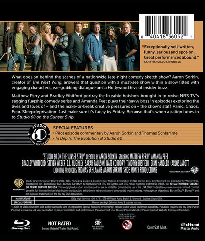 Studio 60 on the Sunset Strip: The Complete Series (US Import) [Blu-ray]