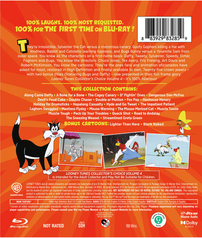 Looney Tunes Collector's Choice: Volume 4 (US Import) [Blu-ray] back cover