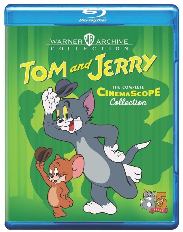 Tom & Jerry: The Complete CinemaScope Cartoon Collection (US Import) [Blu-ray] front cover