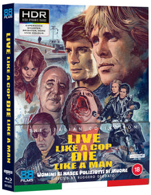 Live Like a Cop, Die Like a Man Limited Edition: The Italian Collection 11 (UK Import) [4K Ultra HD + Region B Blu-ray]