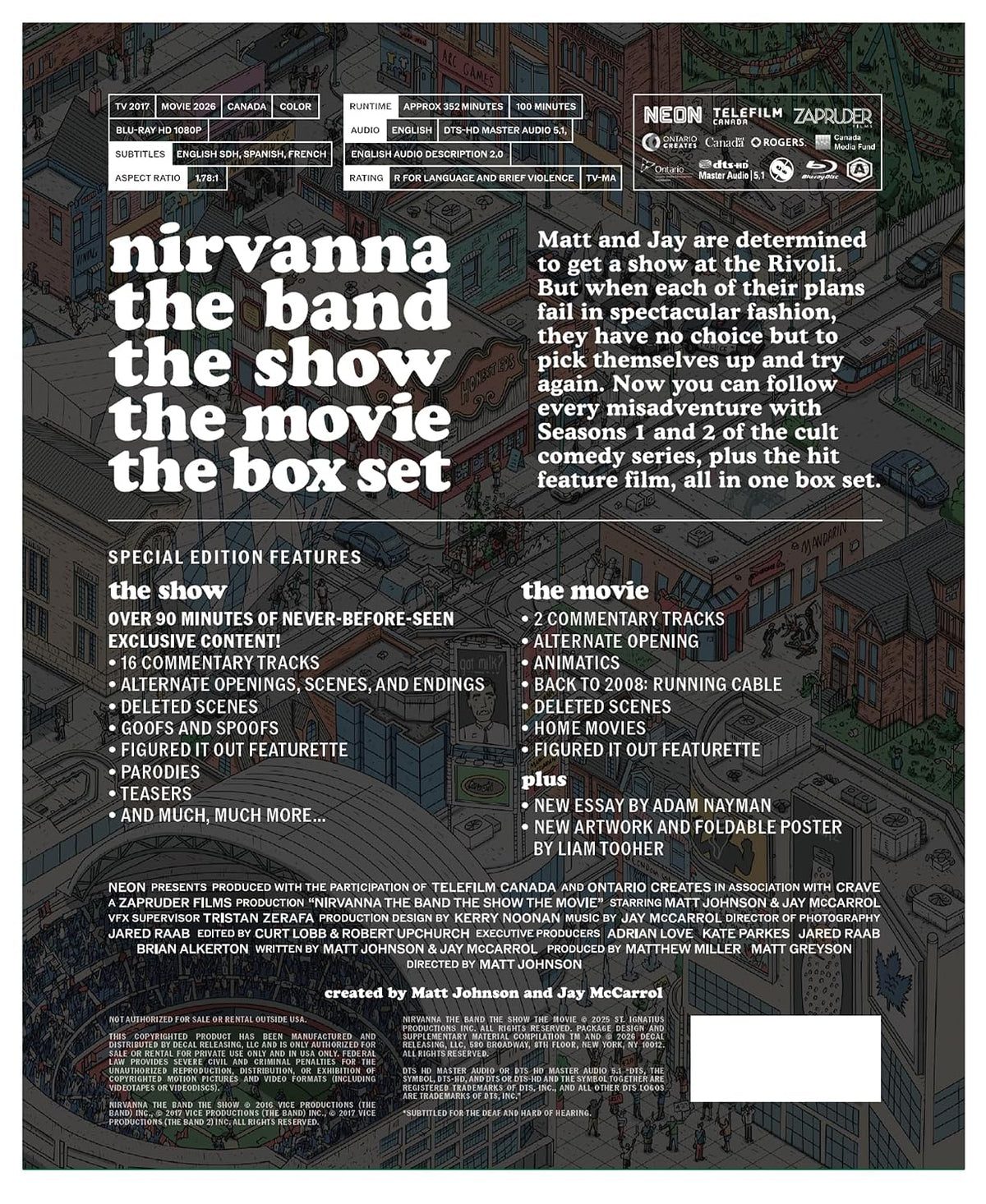 Nirvanna The Band The Show The Movie The Boxset (US Import) [Blu-ray]