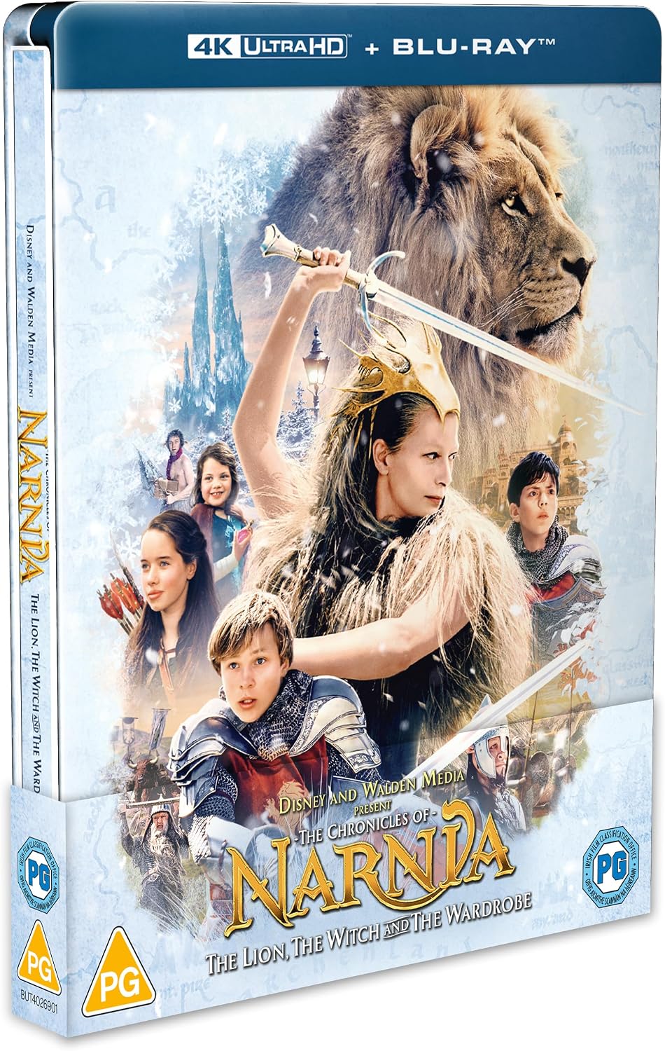 The Chronicles of Narnia: The Lion, The Witch and The Wardrobe Limited Edition Steelbook (UK Import) [4K Ultra HD + Blu-ray]