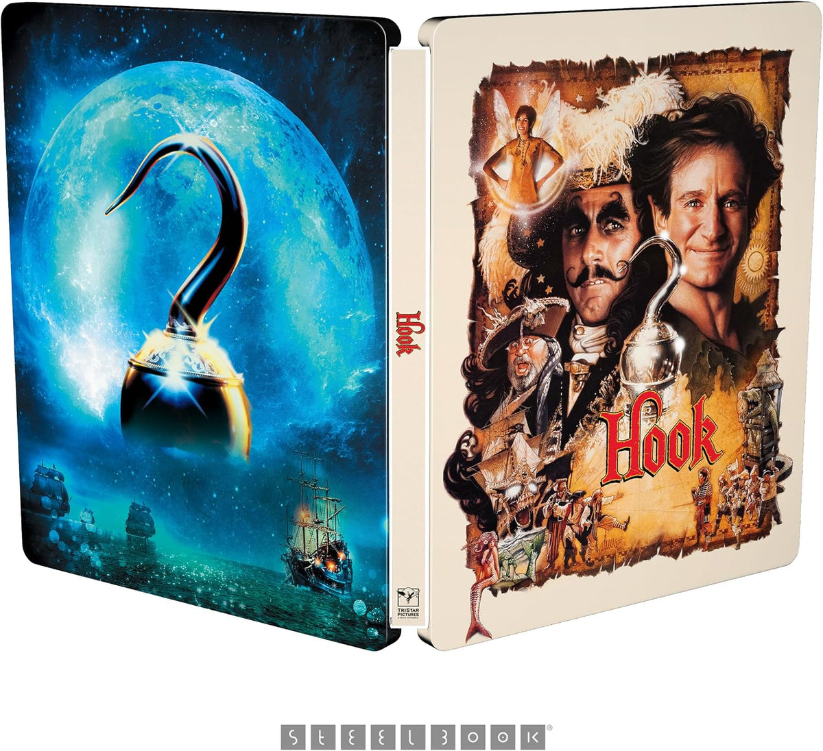 Hook Limited Edition Steelbook (UK Import) [4K Ultra HD + Blu-ray]