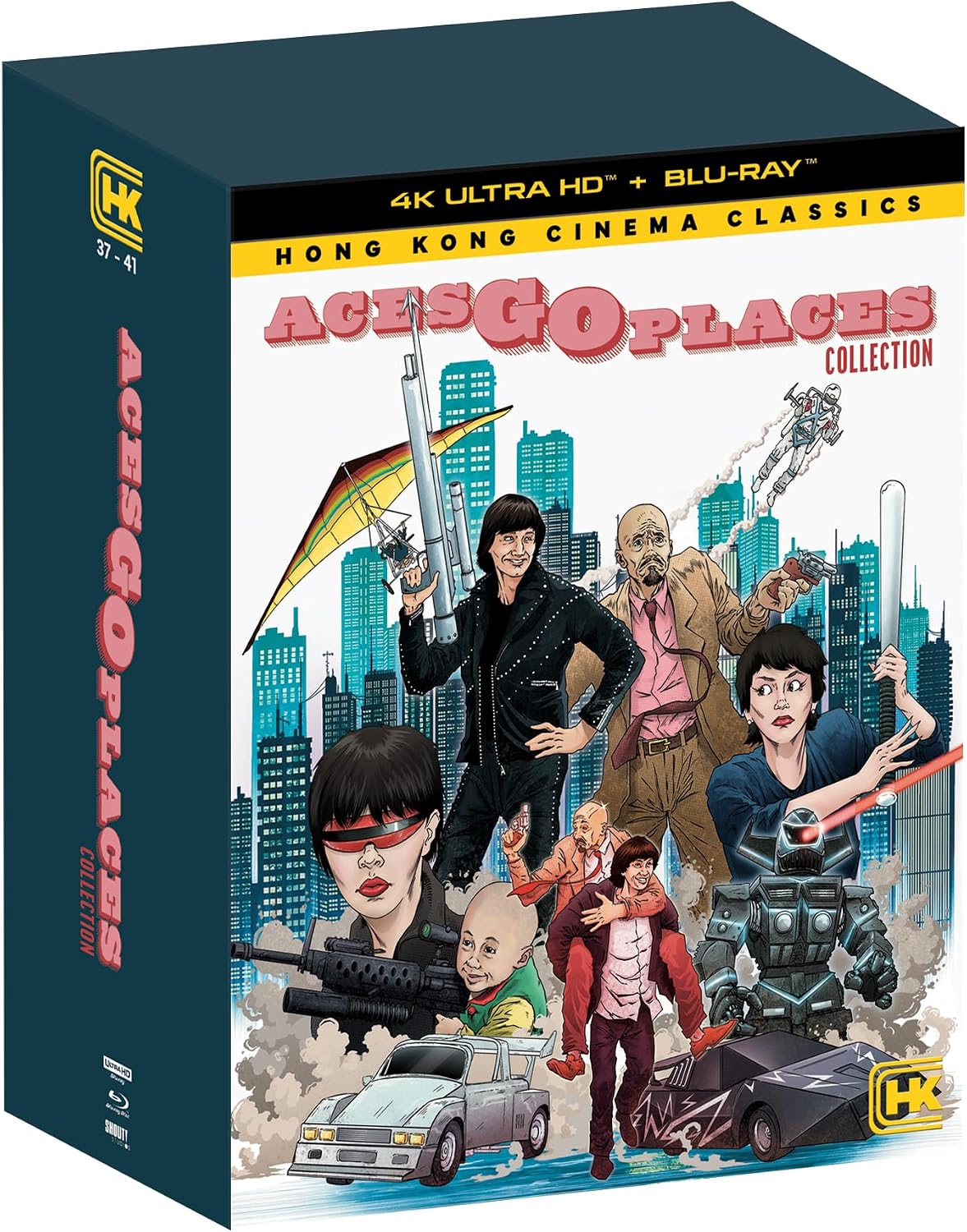 Aces Go Places Collection [4K Ultra HD + Blu-ray]