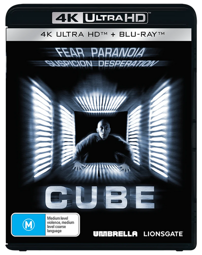 Cube (1997) (Australian Import) [4K Ultra HD + Blu-ray]