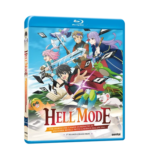 HELL MODE: The Hardcore Gamer Dominates in Another World with Garbage Balancing (Season 1) Collection [Blu-ray]