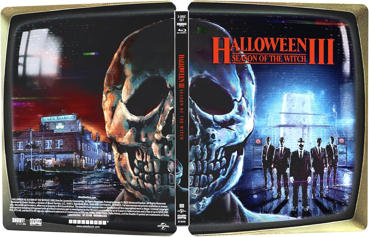 Halloween III: Season of the Witch (1982) (Limited Edition Steelbook) [4K Ultra HD + Blu-ray]