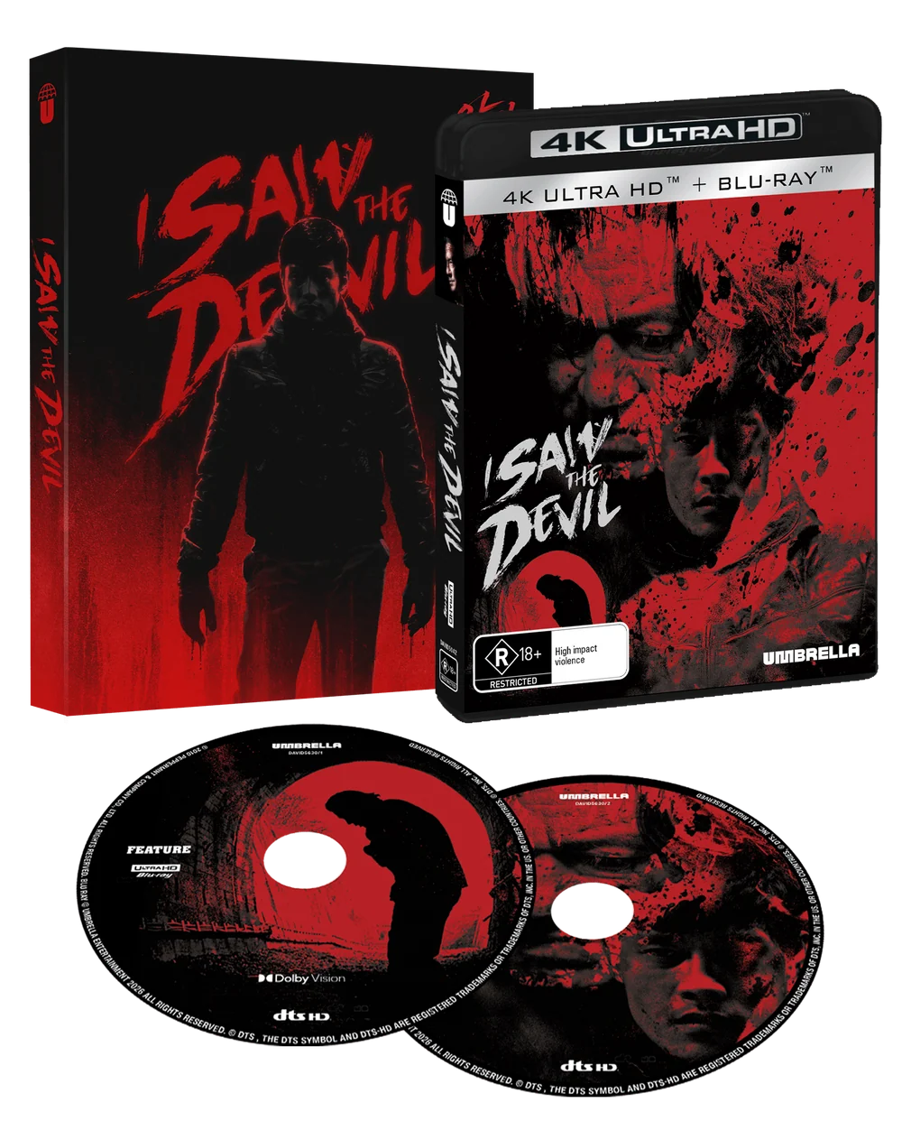I Saw The Devil (2010) (Australian Import) [4K Ultra HD + Blu-ray]