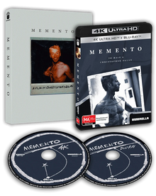 Christopher Nolan's Memento 25th Anniversary (2000) (Australian Import) [4K Ultra HD + Blu-ray]