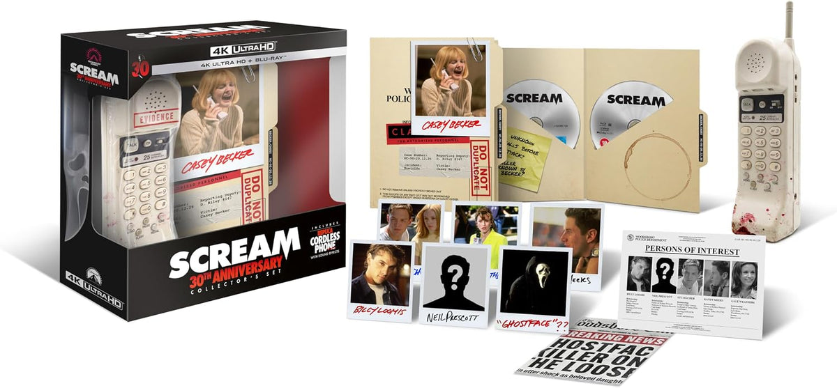 Scream (1996) Limited Collectors Edition (UK Import) [4K Ultra HD + Blu-ray]