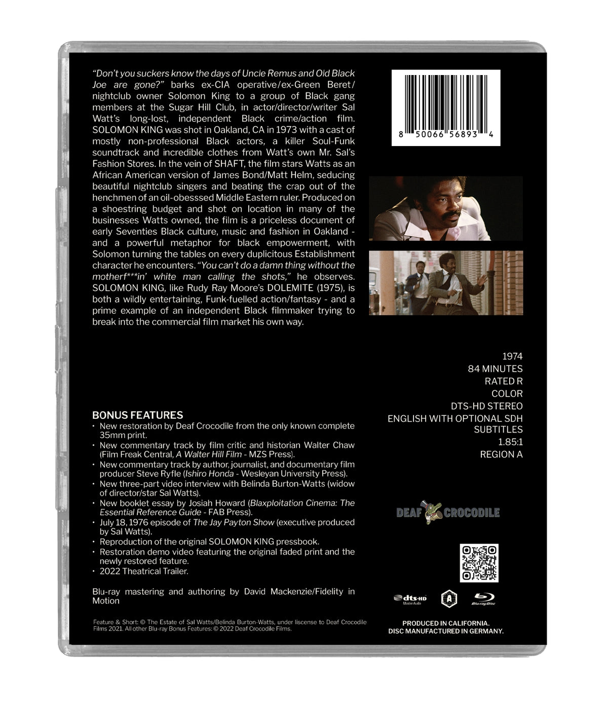 Solomon King (Standard Edition) [Blu-ray]