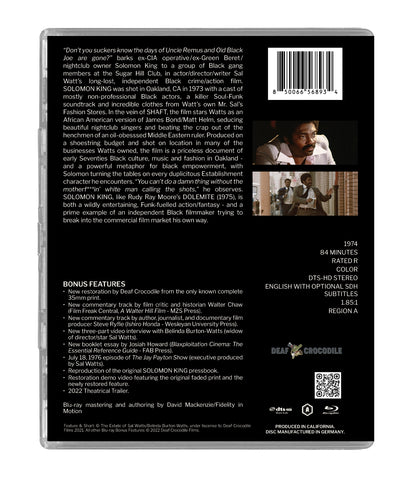 Solomon King (Standard Edition) [Blu-ray]