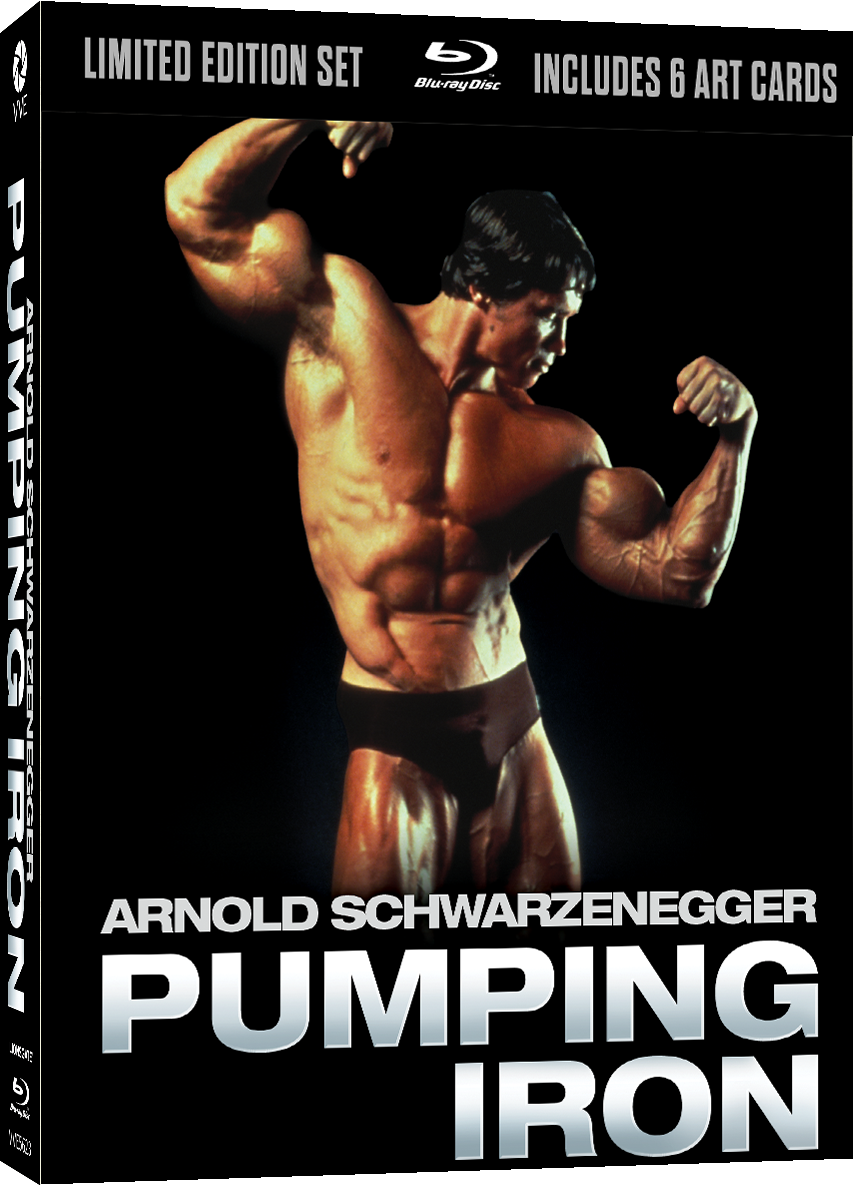 Pumping Iron (1977) Limited Edition Lenticular Hardcase (Australian Import) [Blu-ray] — image 1
