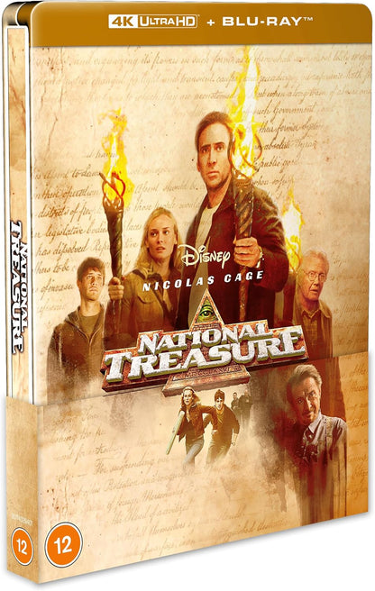Front cover of National Treasure Limited Edition Steelbook (UK Import) [4K Ultra HD + Blu-ray]