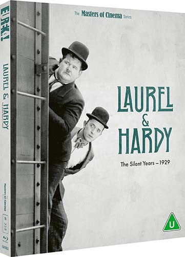 Front cover of Laurel and Hardy: The Silent Years UK Import [Region B Blu-ray]
