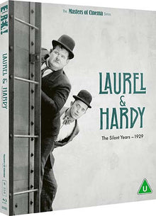Front cover of Laurel and Hardy: The Silent Years UK Import [Region B Blu-ray]