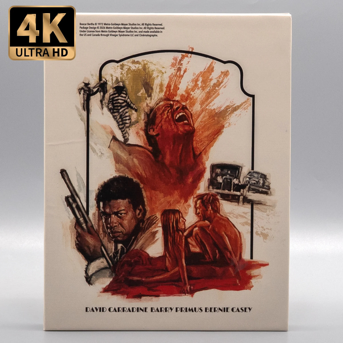 Back slipcover of Boxcar Bertha [4K Ultra HD + Blu-ray]