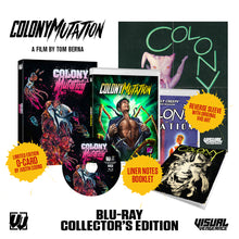 Box contents of Colony Mutation (Visual Vengeance Collector's Edition) [Blu-ray]