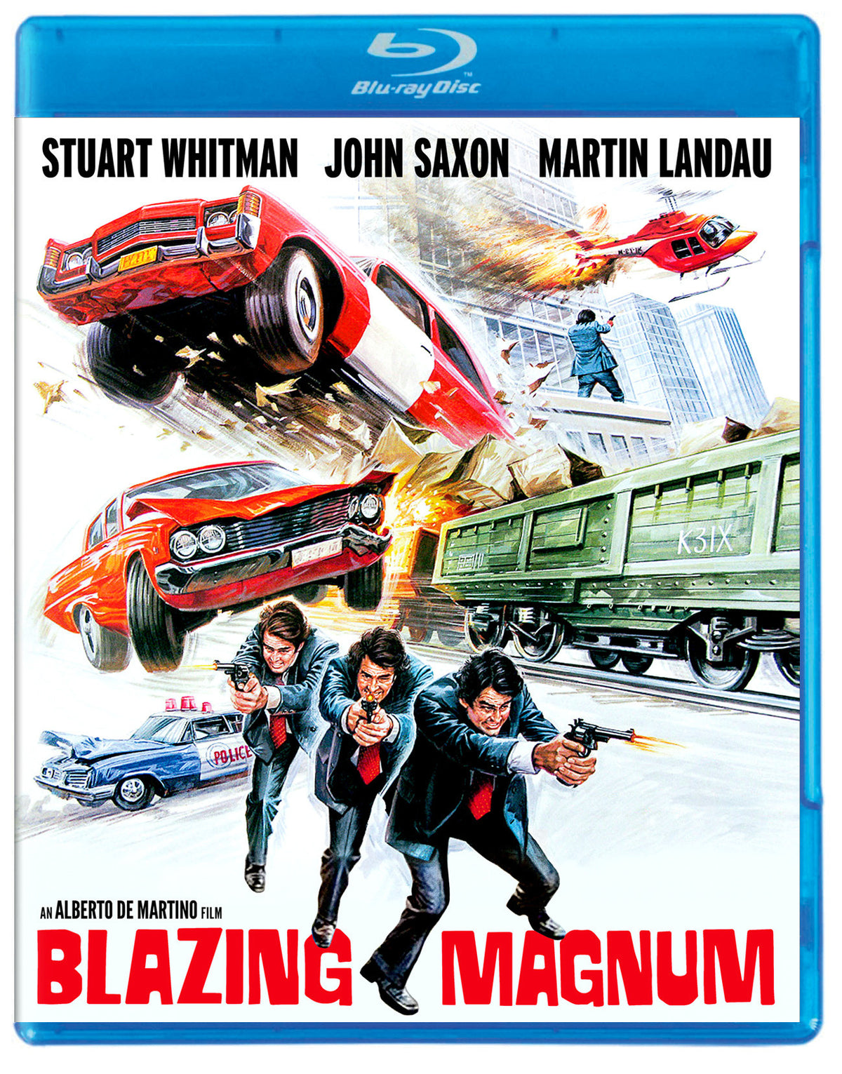 Front cover of Blazing Magnum [Blu-ray]